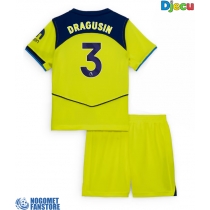 Tottenham Hotspur Radu Dragusin #3 Rezervni Dres za djecu 2025-26 Kratak Rukav (+ Kratke hlače)